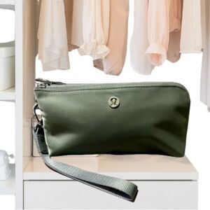 lululemon athletica Green Wristlet Bag